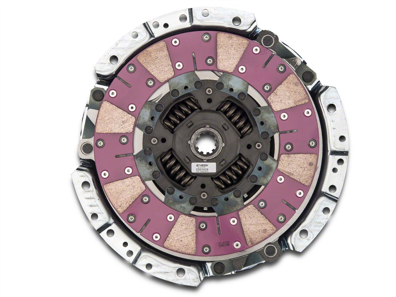 Exedy Mustang Grooved Mach 600 Stage 2 Cerametallic Clutch Kit
