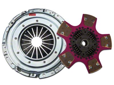 Exedy Mach 700 Stage 2 Cerametallic Clutch Kit with Puck Style Disc, 8-Bolt Flywheel and Hydraulic Throwout Bearing; 26-Spline (07-11 Mustang GT500)