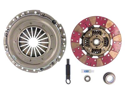 Exedy Mach 400 Stage 2 Cerametallic Clutch Kit with Cushion Button Disc; 10-Spline (96-04 4.6L Mustang)