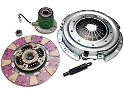 Exedy Mach 600 Stage 2 Cerametallic Clutch Kit with Puck Style Disc and Hydraulic Throwout Bearing; 23-Spline (11-14 Mustang GT)