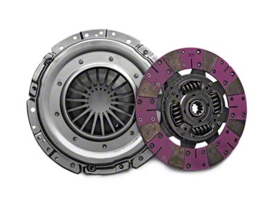 Exedy Mach 600 Stage 2 Cerametallic Clutch Kit with Cushion Button Disc; 10-Spline (Late 01-04 Mustang GT; 99-04 Mustang Cobra, Mach 1)