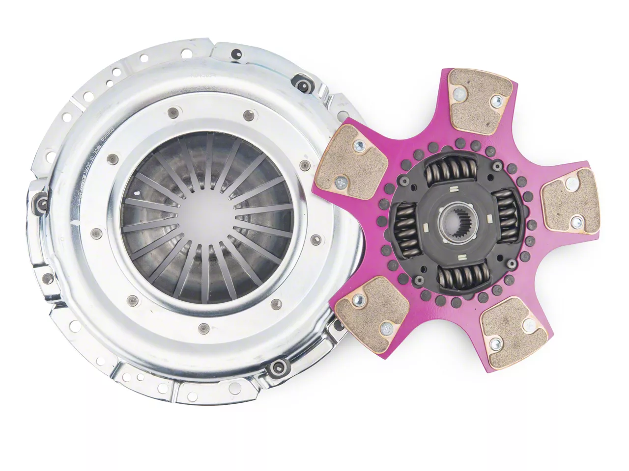 Exedy Mustang Mach 700 Stage 2 Cerametallic Clutch Kit with Puck Style