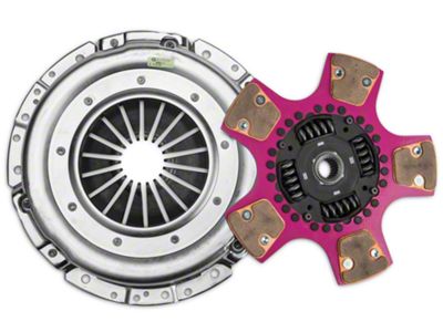 Exedy Mach 700 Stage 2 Cerametallic Clutch Kit with Puck Style Disc and Hydraulic Throwout Bearing; 23-Spline (15-17 Mustang GT)