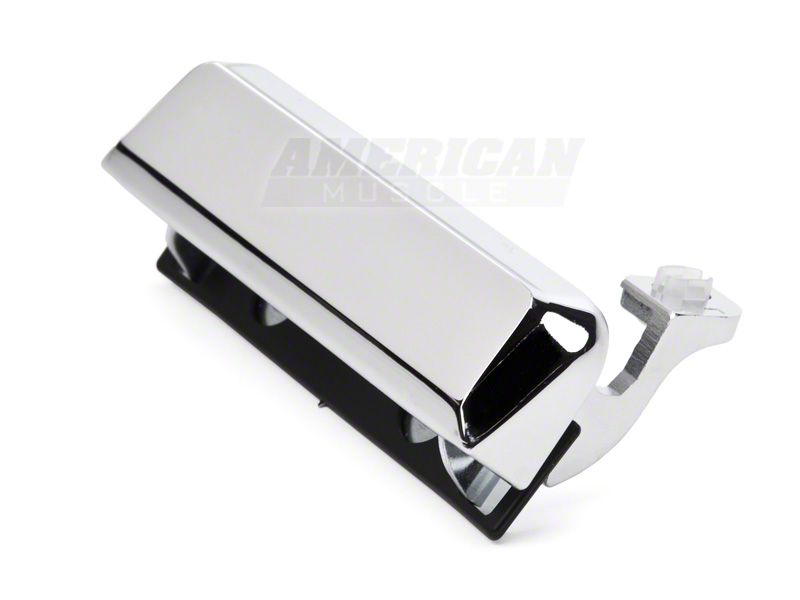 OPR Mustang Exterior Door Handle; Left Side; Chrome 94418 (79-93