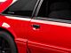 OPR Exterior Door Handle; Passenger Side; Gloss Black (79-93 Mustang)