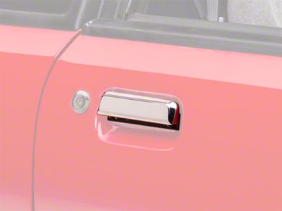 OPR Exterior Door Handle; Passenger Side; Chrome (79-93 Mustang)