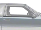 Exterior Door Window Belt Molding Trim (87-93 Mustang Coupe, Hatchback)