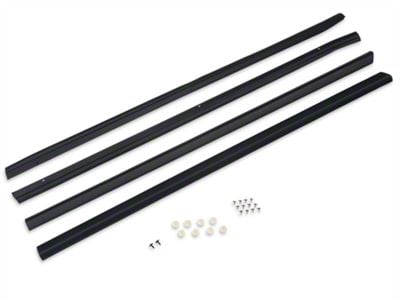 OPR Exterior Door to Window Molding and Seal Kit (87-93 Mustang Coupe, Hatchback)