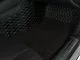 Double Layer Diamond Front and Rear Floor Mats; Base Layer Black and Top Layer Black (10-15 Camaro)