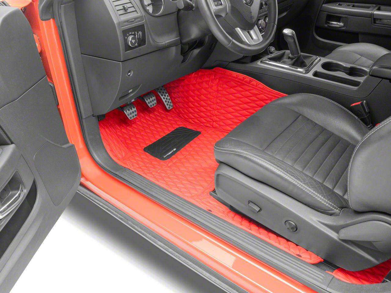 Challenger Single Layer Diamond Front and Rear Floor Mats