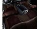 Double Layer Diamond Front and Rear Floor Mats; Base Layer Dark Brown and Top Layer Dark Brown (06-10 Charger)
