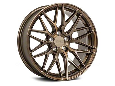 F1R F103 Brushed Bronze Wheel; 18x9.5 (05-09 Mustang GT, V6)