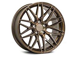 F1R F103 Brushed Bronze Wheel; Rear Only; 19x10; 38mm Offset (05-09 Mustang GT, V6)