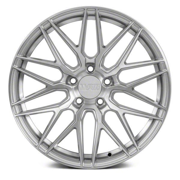 F1R Mustang F103 Brushed Silver Wheel; 19x9; 35mm Offset