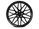 F1R F103 Gloss Black Wheel; 19x9 (05-09 Mustang GT, V6)