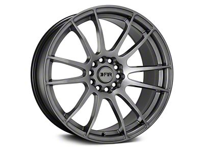 F1R F107 Hyper Black Wheel; 18x8.5; 33mm Offset (05-09 Mustang GT, V6)