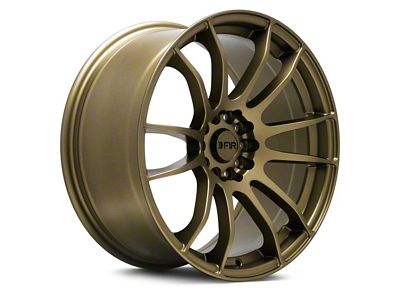 F1R F107 Matte Bronze Wheel; 18x8.5 (05-09 Mustang GT, V6)