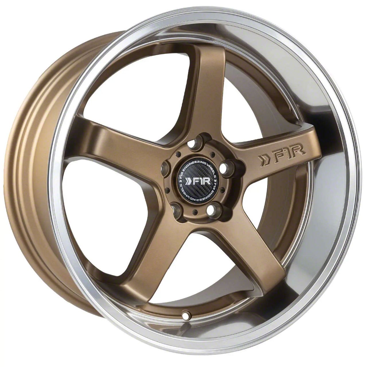 Aodhan Mustang DS07 Bronze with Machine Lip Wheel; 19x8.5