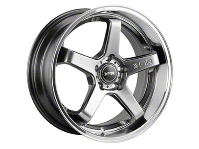 F1R FC5 Hyper Black Wheel; 18x9.5 (05-09 Mustang GT, V6)