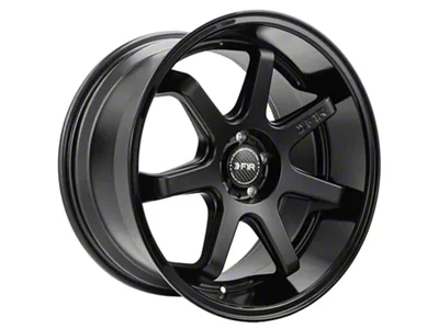 F1R FC7 Matte Black Wheel; 18x8.5; 38mm Offset (05-09 Mustang GT, V6)