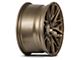 F1R F103 Brushed Bronze Wheel; 18x9.5 (10-14 Mustang GT w/o Performance Pack, V6)
