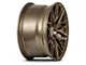 F1R F103 Brushed Bronze Wheel; 19x9 (10-14 Mustang GT w/o Performance Pack, V6)