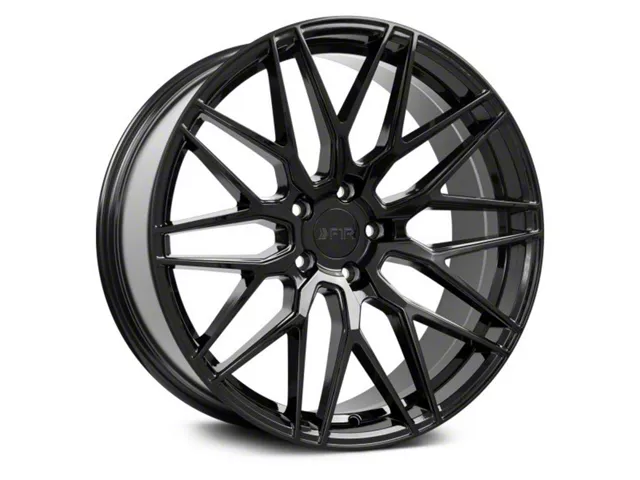 F1R F103 Gloss Black Wheel; 18x9.5 (10-14 Mustang GT w/o Performance Pack, V6)