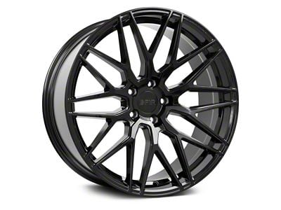 F1R F103 Gloss Black Wheel; 19x9 (10-14 Mustang GT w/o Performance Pack, V6)