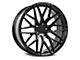 F1R F103 Gloss Black Wheel; 19x9 (10-14 Mustang GT w/o Performance Pack, V6)