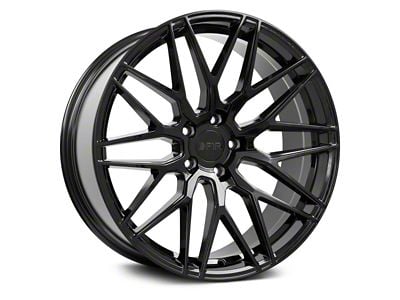 F1R F103 Gloss Black Wheel; 20x10; 38mm Offset (10-14 Mustang)