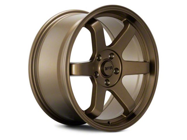 F1R F106 Matte Bronze Wheel; 18x8.5 (10-14 Mustang GT w/o Performance Pack, V6)