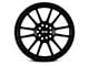 F1R F107 Gloss Black Wheel; 18x8.5 (10-14 Mustang GT w/o Performance Pack, V6)