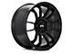 F1R F107 Gloss Black Wheel; 18x9.5 (10-14 Mustang GT w/o Performance Pack, V6)