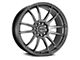F1R F107 Hyper Black Wheel; 18x8.5 (10-14 Mustang GT w/o Performance Pack, V6)