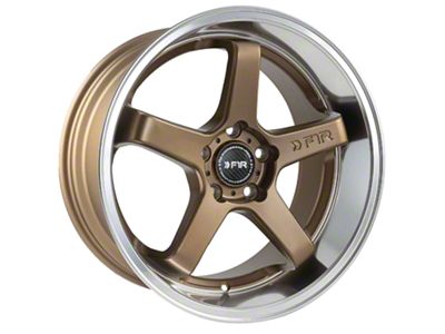 F1R FC5 Bronze Wheel; 18x8.5 (10-14 Mustang GT w/o Performance Pack, V6)