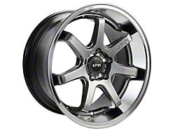 FC7 Hyper Black Wheel; 18x9.5; 38mm Offset (10-14 Mustang GT w/o Performance Pack, V6)