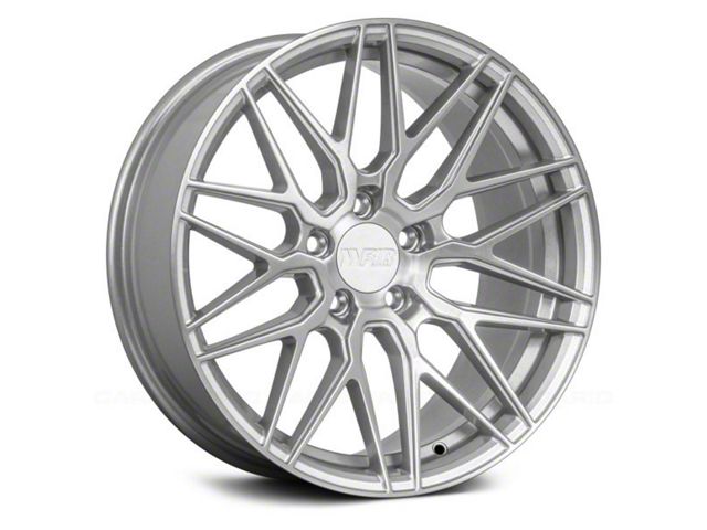 F1R F103 Brushed Silver Wheel; 20x10 (2024 Mustang)