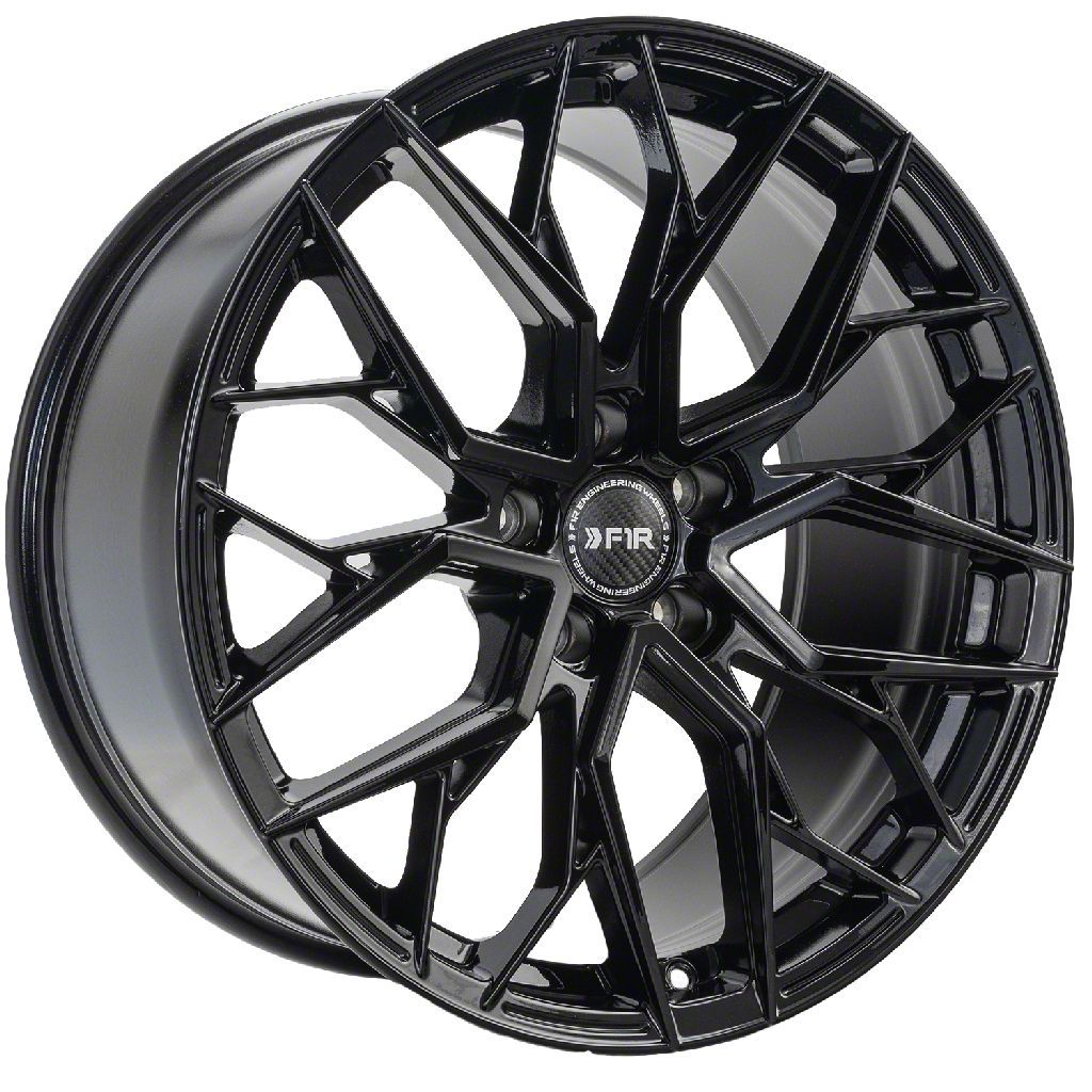 Mustang FS3 Gloss Black Wheel; 19x9.5; 38mm Offset (24-26