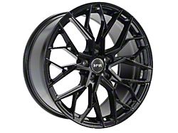 FS3 Gloss Black Wheel; Rear Only; 20x10; 38mm Offset (24-26 Mustang)