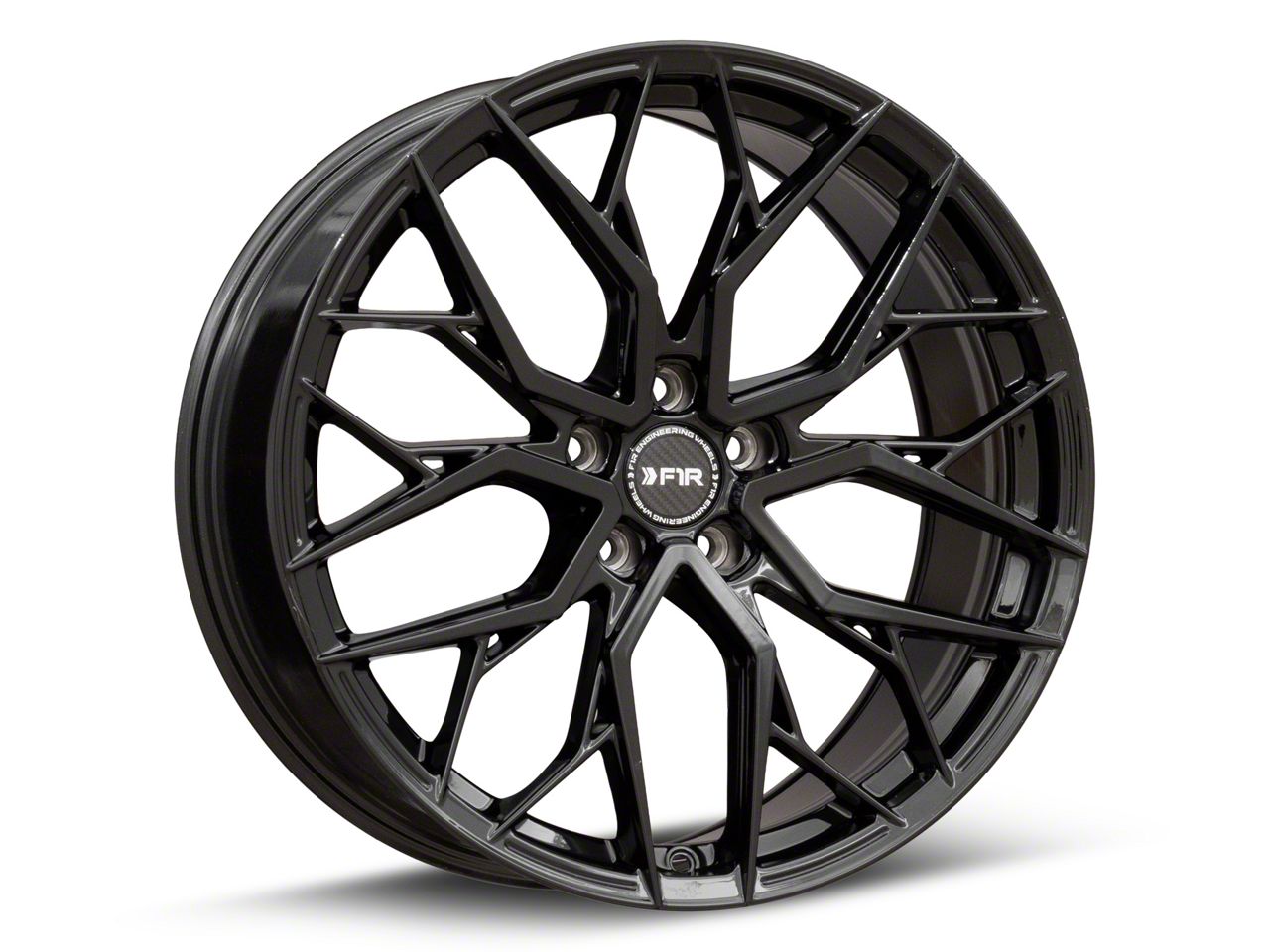Mustang FS3 Gloss Black Wheel; 20x9; 35mm Offset (24-26 Mustang