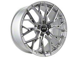 FS3 Machined Silver Wheel; 19x9.5; 38mm Offset (24-26 Mustang GT w/o Performance Pack, EcoBoost)