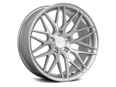 F1R F103 Brushed Silver Wheel; 18x9.5; 38mm Offset (94-98 Mustang)