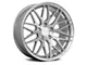 F1R F103 Brushed Silver Wheel; 18x9.5 (94-98 Mustang)