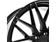 F1R F103 Gloss Black Wheel; Rear Only; 19x10 (94-98 Mustang)
