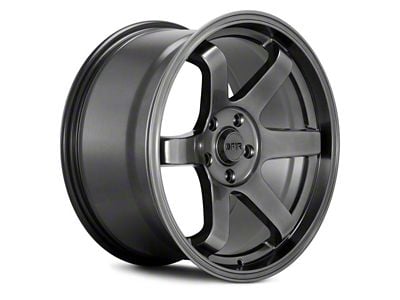 F1R F106 Hyper Black Wheel; 18x8.5 (94-98 Mustang)