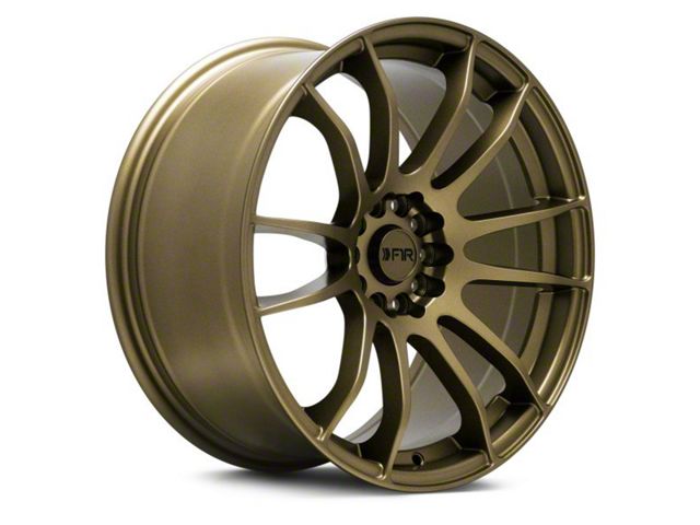 F1R F107 Matte Bronze Wheel; 17x8 (94-98 Mustang)