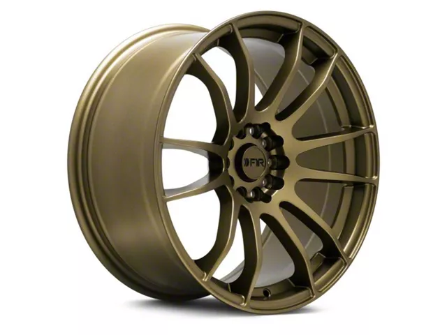 F1R F107 Matte Bronze Wheel; 18x8.5 (94-98 Mustang)