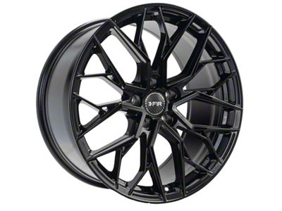 F1R FS3 Gloss Black Wheel; 18x9.5; 38mm Offset (94-98 Mustang)