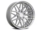 F1R F103 Brushed Silver Wheel; 17x8.5 (99-04 Mustang)