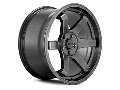 F1R F106 Hyper Black Wheel; 17x8; 35mm Offset (99-04 Mustang)